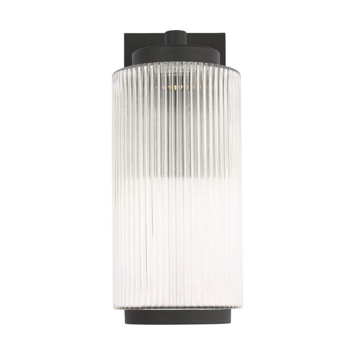Generation Lighting - GLO1071DL-TXB - One Light Outdoor Wall Lantern - Ronde - Textured Black