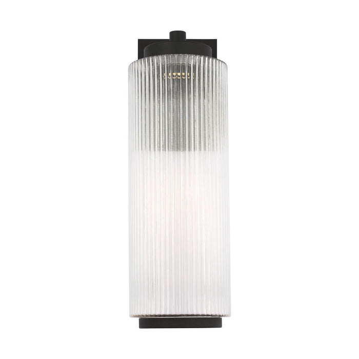 Generation Lighting - GLO1081DL-TXB - One Light Outdoor Wall Lantern - Ronde - Textured Black