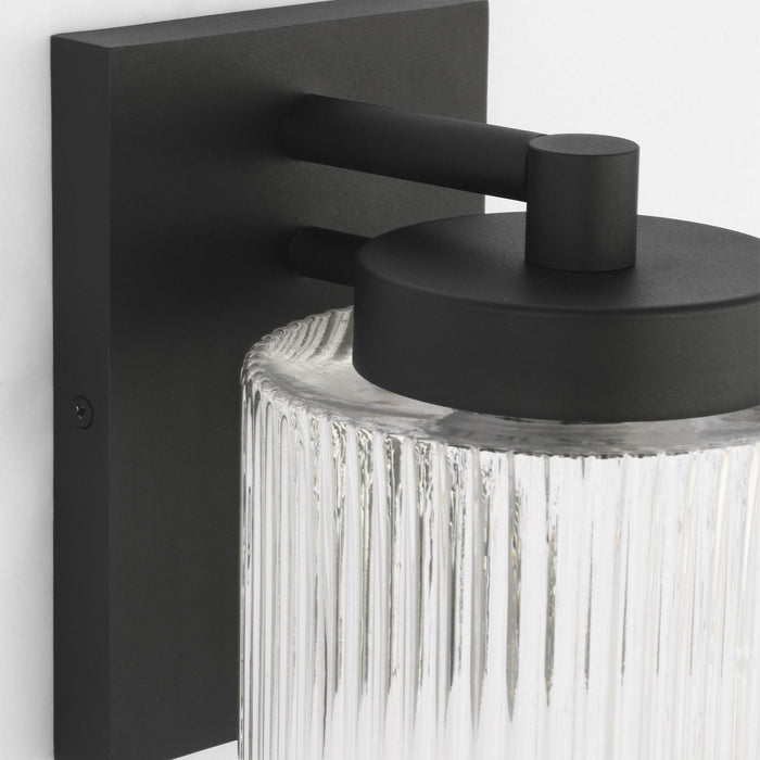 Generation Lighting - GLO1081DL-TXB - One Light Outdoor Wall Lantern - Ronde - Textured Black