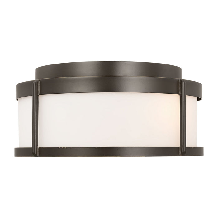 Generation Lighting - GLO1132OE-ANBZ - Flush Mount - Luning - Antique Bronze