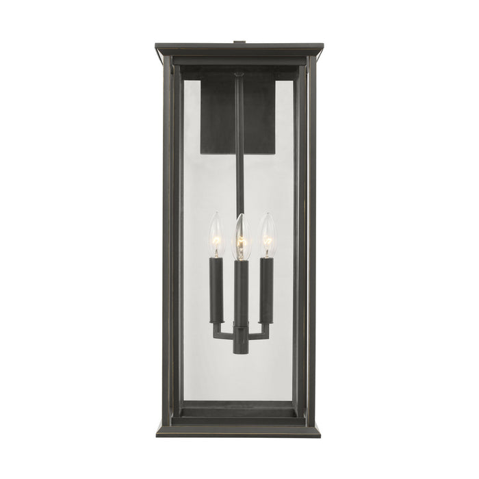 Generation Lighting - GLO1233C-ANBZ - Lantern - Audley - Antique Bronze
