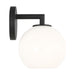 Generation Lighting - GLO1361TXB - One Light Outdoor Wall Lantern - Toca - Textured Black