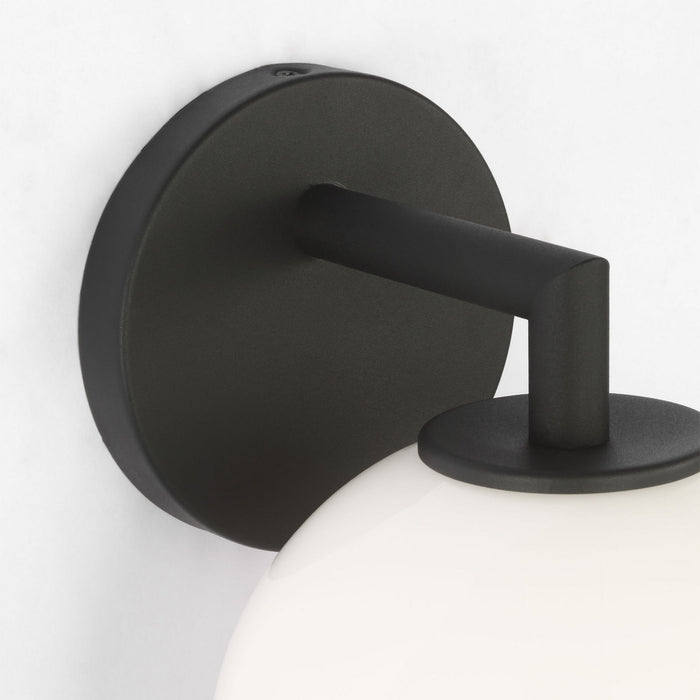 Generation Lighting - GLO1361TXB - One Light Outdoor Wall Lantern - Toca - Textured Black