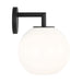 Generation Lighting - GLO1371TXB - One Light Outdoor Wall Lantern - Toca - Textured Black