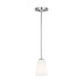 Generation Lighting - GLP1031BS - One Light Mini-Pendant - Miles - Brushed Nickel