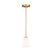 Generation Lighting - GLP1031SB - One Light Mini-Pendant - Miles - Satin Brass