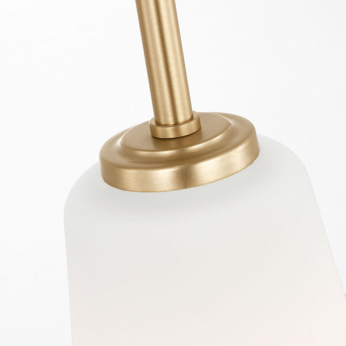 Generation Lighting - GLP1031SB - One Light Mini-Pendant - Miles - Satin Brass