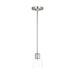 Generation Lighting - GLP1041BS - One Light Mini-Pendant - Miles - Brushed Nickel