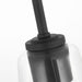 Generation Lighting - GLP1041MBK - One Light Mini-Pendant - Miles - Midnight Black