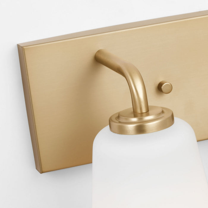 Generation Lighting - GLV1052SB - Vanity - Miles - Satin Brass