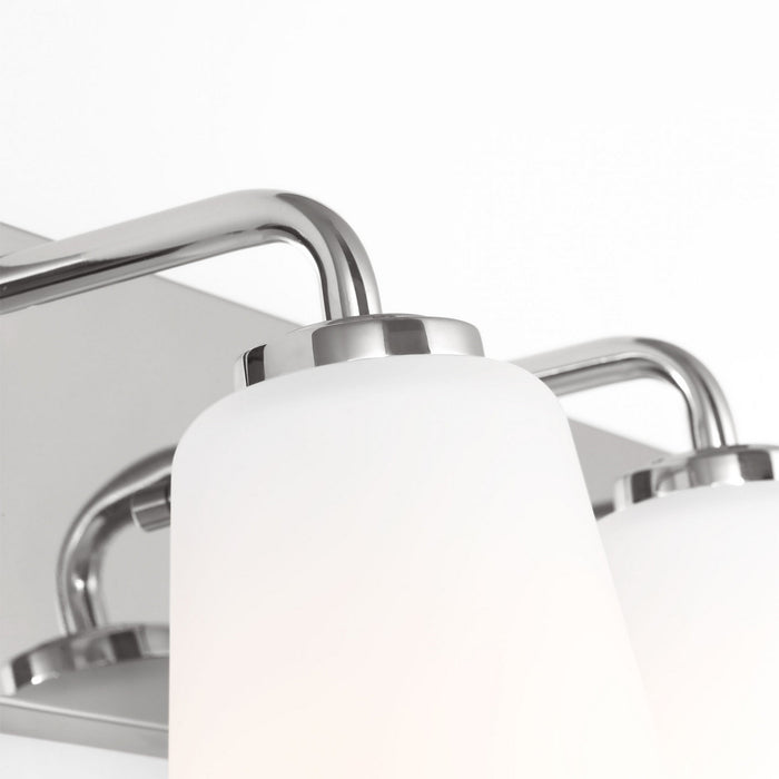 Generation Lighting - GLV1053CH - Vanity - Miles - Chrome