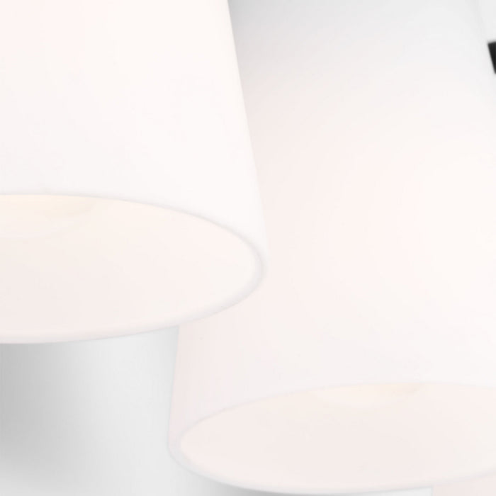 Generation Lighting - GLV1053MBK - Vanity - Miles - Midnight Black