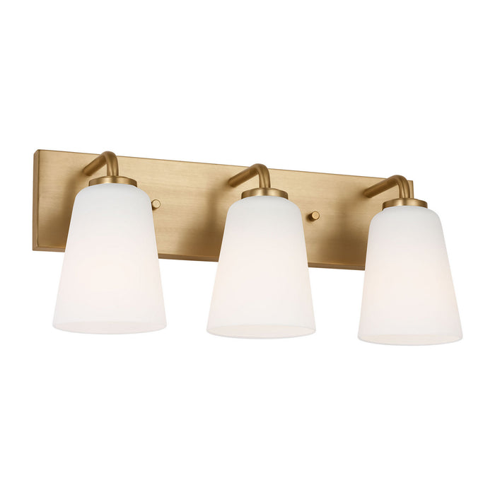 Generation Lighting - GLV1053SB - Vanity - Miles - Satin Brass