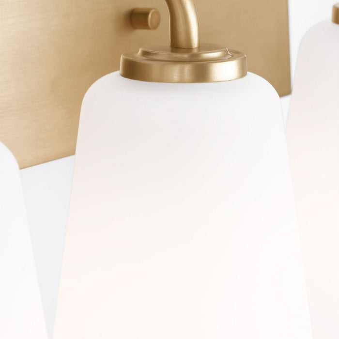 Generation Lighting - GLV1053SB - Vanity - Miles - Satin Brass