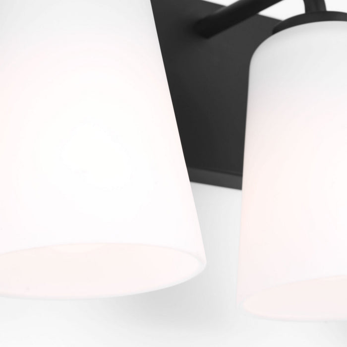 Generation Lighting - GLV1054MBK - Vanity - Miles - Midnight Black