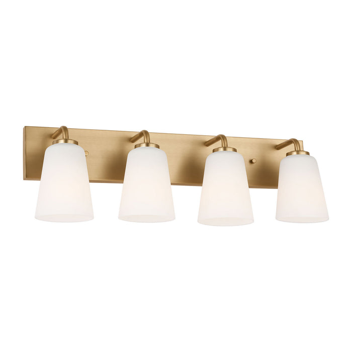 Generation Lighting - GLV1054SB - Vanity - Miles - Satin Brass