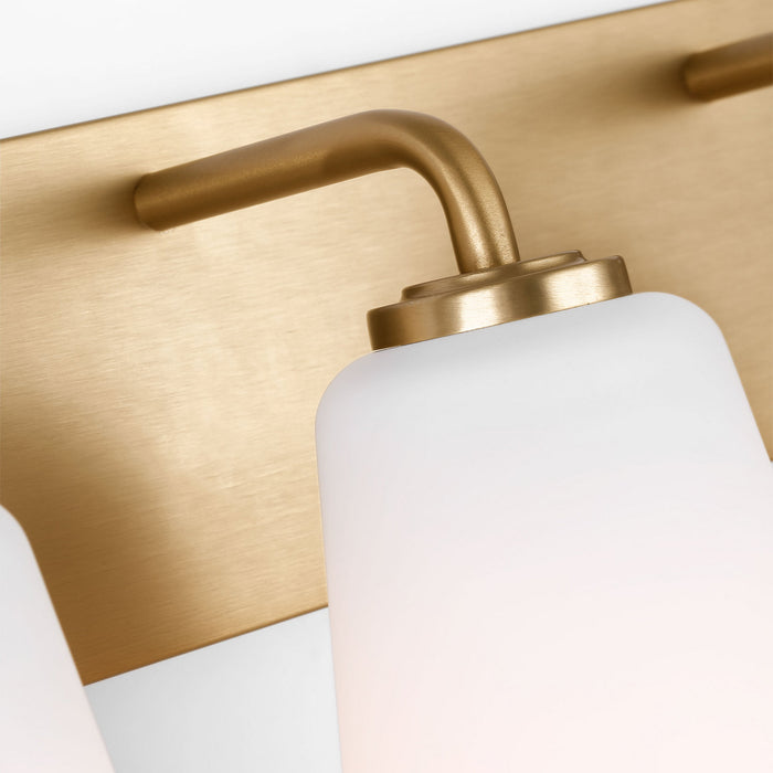Generation Lighting - GLV1054SB - Vanity - Miles - Satin Brass