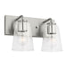 Generation Lighting - GLV1062BS - Vanity - Miles - Brushed Nickel