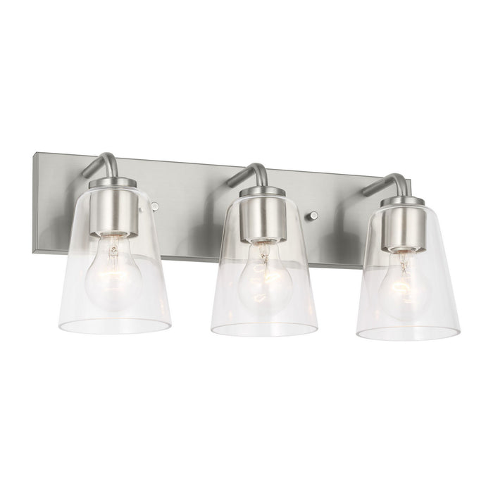 Generation Lighting - GLV1063BS - Vanity - Miles - Brushed Nickel