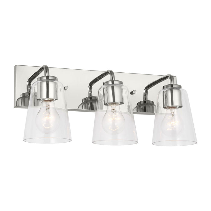 Generation Lighting - GLV1063CH - Vanity - Miles - Chrome