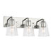 Generation Lighting - GLV1063CH - Vanity - Miles - Chrome
