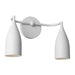 Generation Lighting - GLV1082MWT - Two Light Vanity - Maya - Matte White