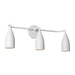 Generation Lighting - GLV1083MWT - Three Light Vanity - Maya - Matte White