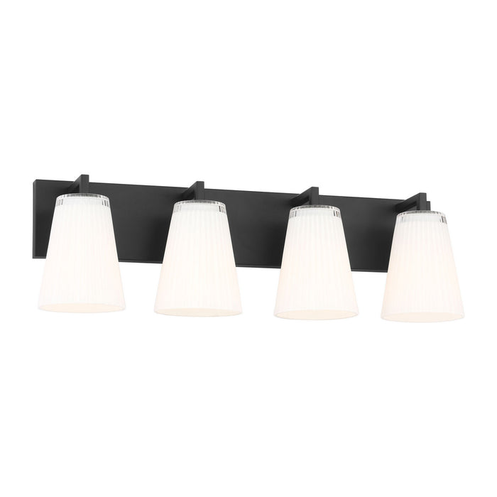Generation Lighting - GLV1104MBK - Vanity - Upson - Midnight Black