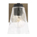 Generation Lighting - GLV1111MBKCRO - Vanity - Dunton - Midnight Black