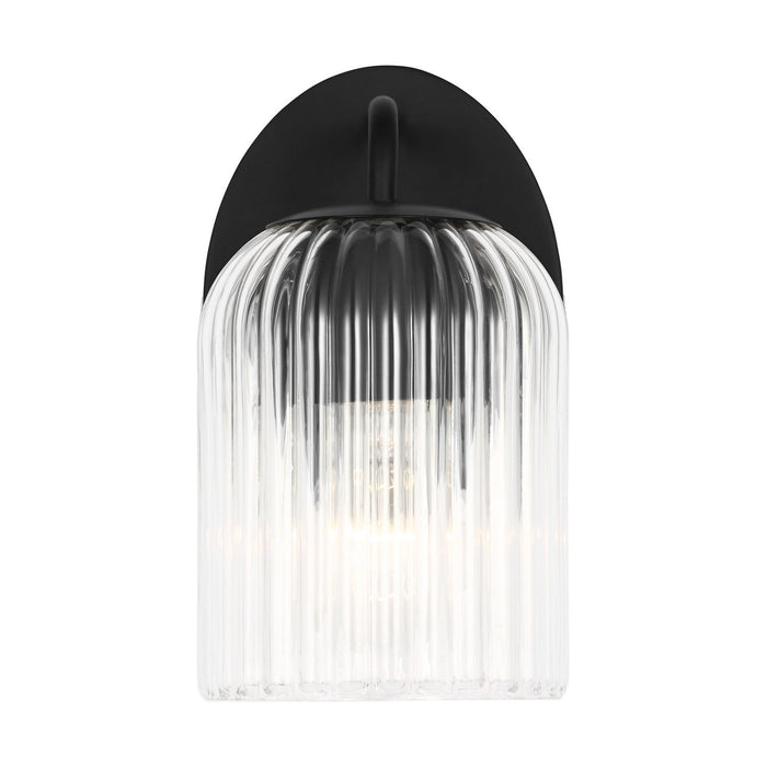 Generation Lighting - GLV1131MBK - Wall Sconce - Eisele - Midnight Black