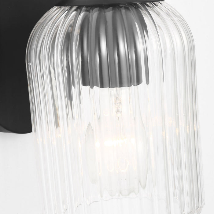 Generation Lighting - GLV1131MBK - Wall Sconce - Eisele - Midnight Black