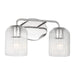 Generation Lighting - GLV1132CH - Two Light Vanity - Eisele - Chrome
