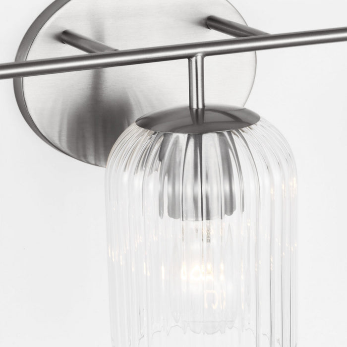 Generation Lighting - GLV1133BS - Three Light Vanity - Eisele - Brushed Nickel