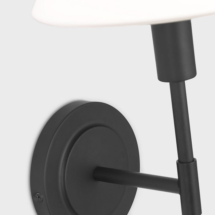 Generation Lighting - GLW1011MBK - Wall Sconce - Mendota - Midnight Black