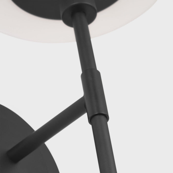 Generation Lighting - GLW1011MBK - Wall Sconce - Mendota - Midnight Black