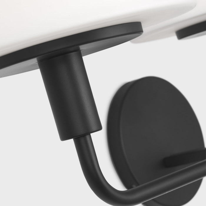 Generation Lighting - GLW1033MBK - Wall Sconce - Mendota - Midnight Black