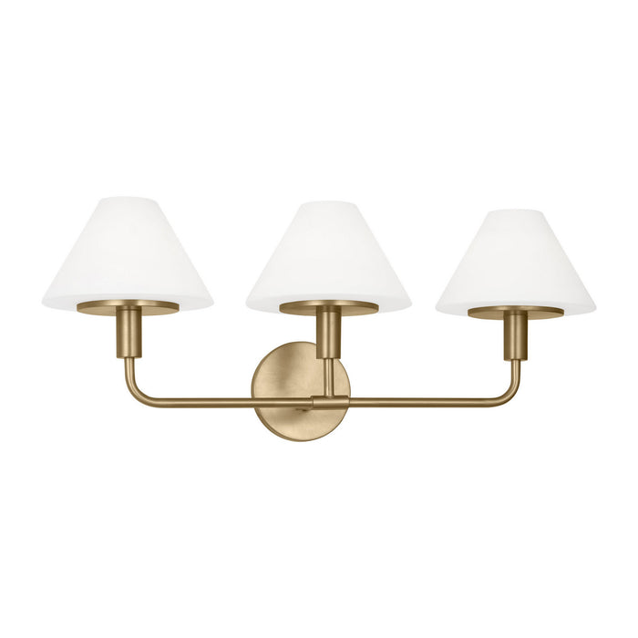 Generation Lighting - GLW1033SB - Wall Sconce - Mendota - Satin Brass