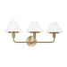 Generation Lighting - GLW1033SB - Wall Sconce - Mendota - Satin Brass