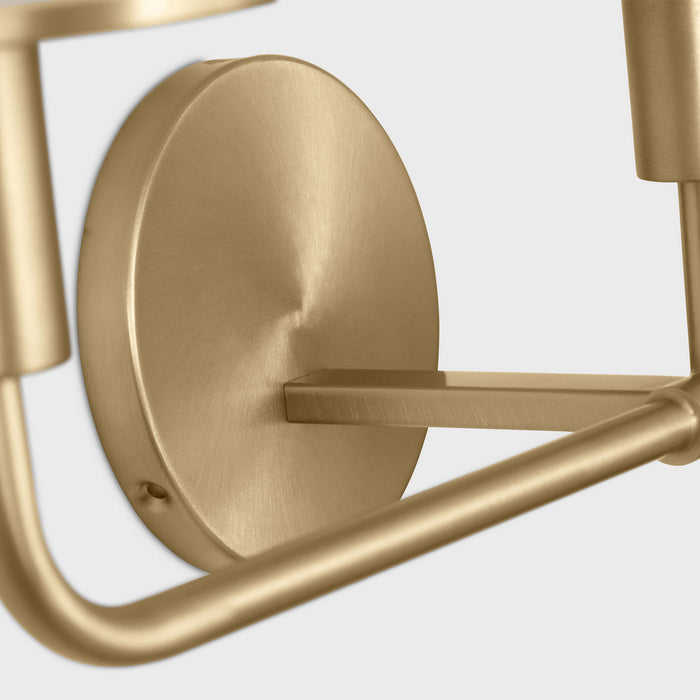 Generation Lighting - GLW1033SB - Wall Sconce - Mendota - Satin Brass
