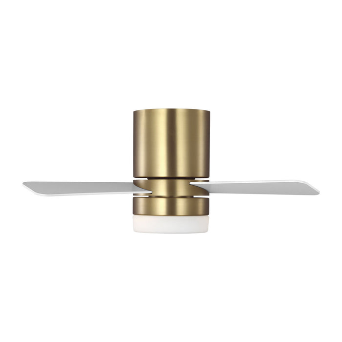 Generation Lighting - 3ERHR32BBSD - 32"Ceiling Fan - Era 32 Hugger LED - Burnished Brass
