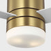 Generation Lighting - 3ERHR32BBSD - 32"Ceiling Fan - Era 32 Hugger LED - Burnished Brass