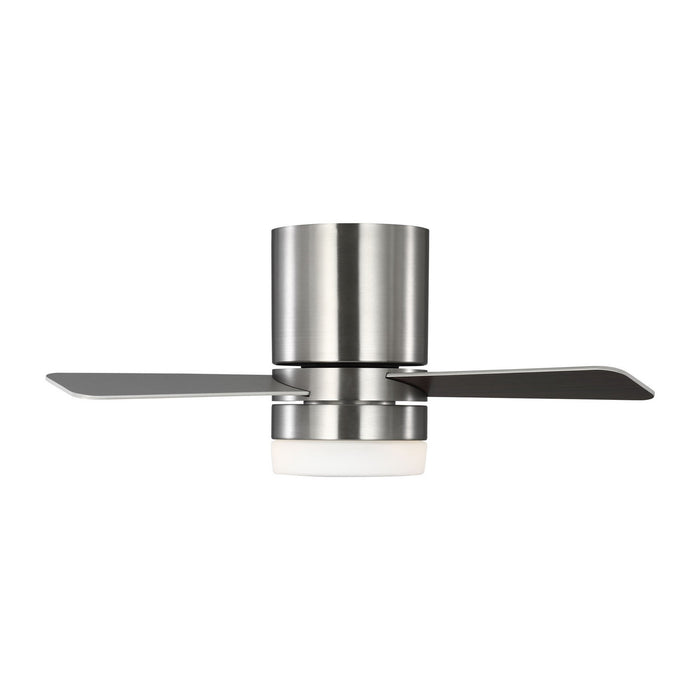 Generation Lighting - 3ERHR32BSD - 32"Ceiling Fan - Era 32 Hugger LED - Brushed Nickel