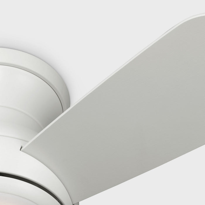 Generation Lighting - 3OBSHR32RZWD - 32"Ceiling Fan - Orbis 32 Hugger LED - Matte White