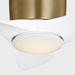 Generation Lighting - 3TTHR32SBD - 32"Ceiling Fan - Titus 32 Hugger LED - Satin Brass