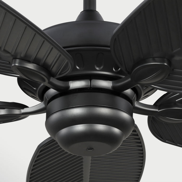 Generation Lighting - 5CUR60BK - 60"Ceiling Fan - Cruise Outdoor 60 - Matte Black