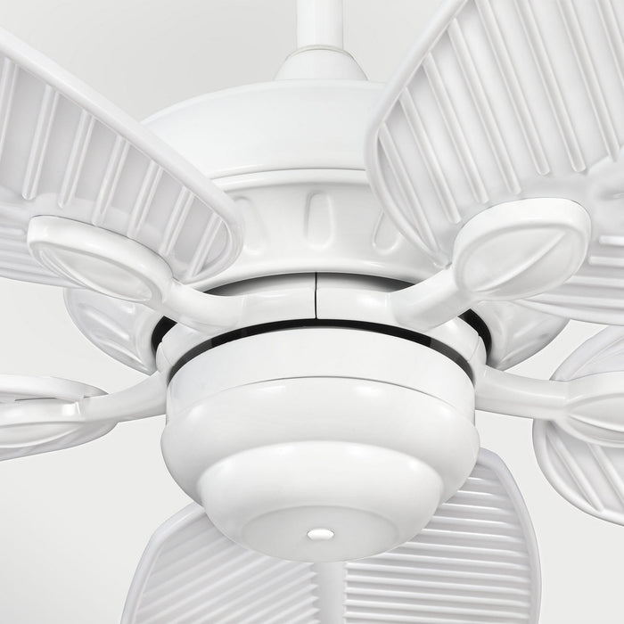 Generation Lighting - 5CUR60WH - 60"Ceiling Fan - Cruise Outdoor 60 - White