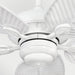 Generation Lighting - 5CUR60WH - 60"Ceiling Fan - Cruise Outdoor 60 - White