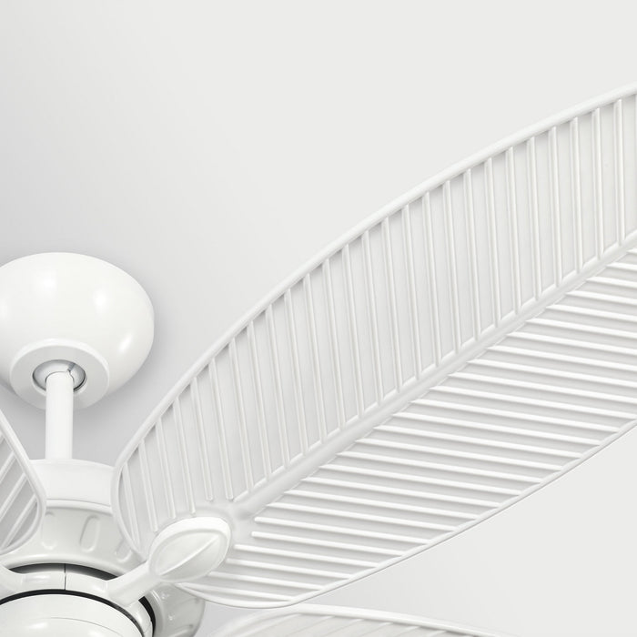 Generation Lighting - 5CUR60WH - 60"Ceiling Fan - Cruise Outdoor 60 - White