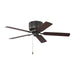 Generation Lighting - 5LDH52BZ - 52"Ceiling Fan - Linden 52 Hugger - Bronze