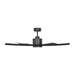 Generation Lighting - 6FLSM52MBKD - 52"Ceiling Fan - Flera Smart 52 LED - Midnight Black